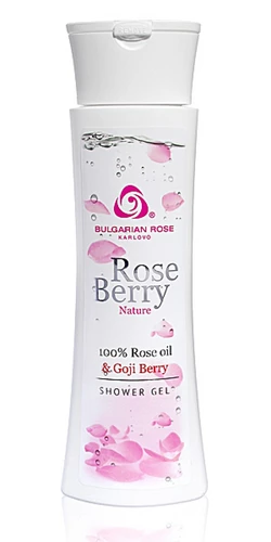 Душ-гель с маслом розы и экстрактом ягод годжи Rose Berry Nature 200 мл