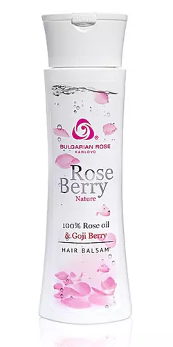 Бальзам для волос с маслом розы и экстрактом ягод годжи Rose Berry Nature 200 мл