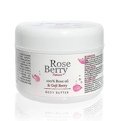Масло для тела (Боди Бутер) с маслом розы и экстрактом ягод годжи Rose Berry Nature 240 ml