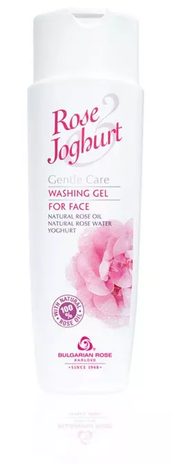 Очищающий гель для лица "Rose Joghurt" 250 мл