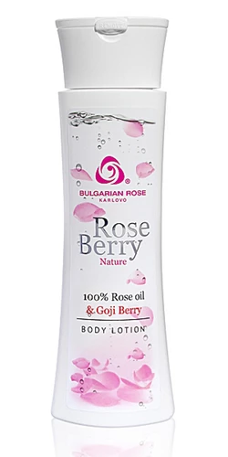 Лосьон для тела с маслом розы и экстрактом ягод годжи Rose Berry Nature 200 мл