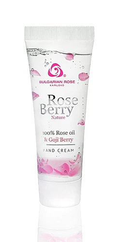 Крем для рук с маслом розы и экстрактом ягод годжи Rose Berry Nature 75 мл