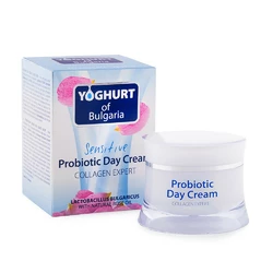 Дневной пробиотический крем коллаген эксперт Yoghurt of Bulgaria 50 мл
