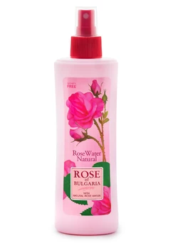 Натуральная Розовая вода с пульверизатором (Гидролат розы) Rose of Bulgaria Biofresh 230 мл