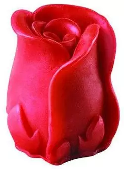Натуральное глицериновое мыло ручной работы "Бутон розы" 50 г