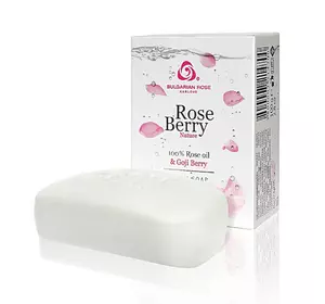 Крем-мыло с маслом розы и экстрактом ягод годжи Rose Berry Nature 100 гр
